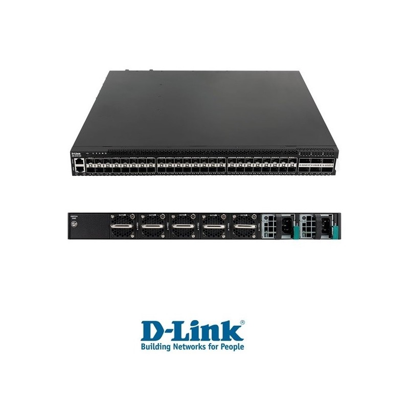 Dlink 48port 10G SFP 6port 100G QSFP28