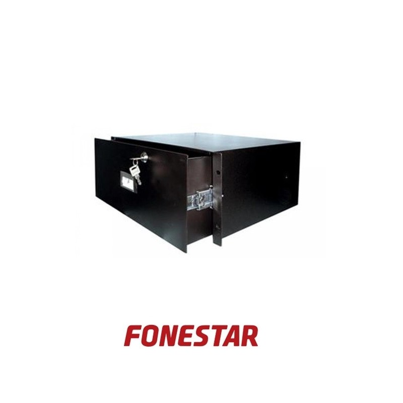 CAJON METALICO RACK 19 6 U