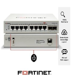 FORTISWITCH L2 Switch  8 x GE RJ45 ports