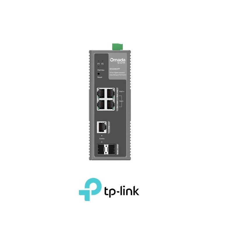 Switch TPLink Omada 6Port Gigabit Industrial