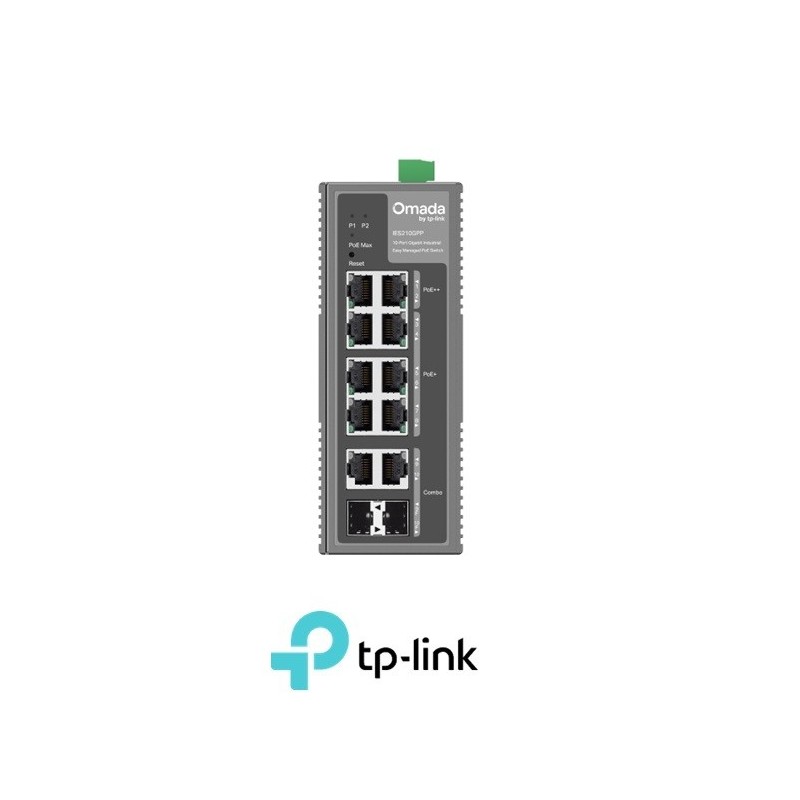 Switch TPLink Omada 10Port Gigabit Industrial