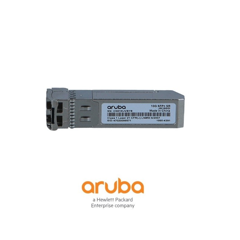 Aruba 10G SFP LC SR 300m MMF XCVR