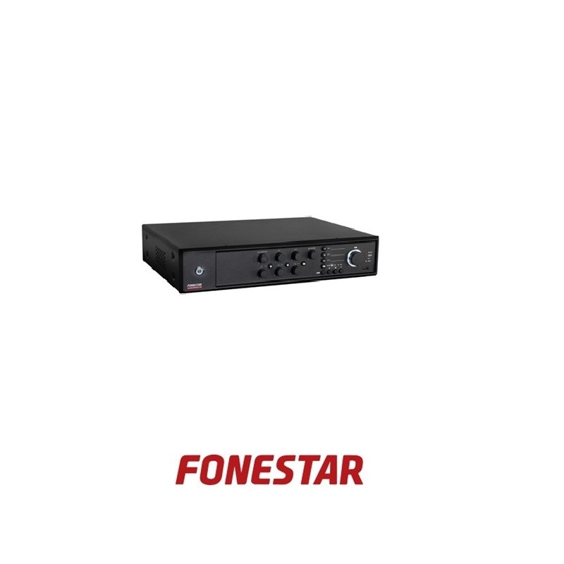 Amplificador de megafonía multizona