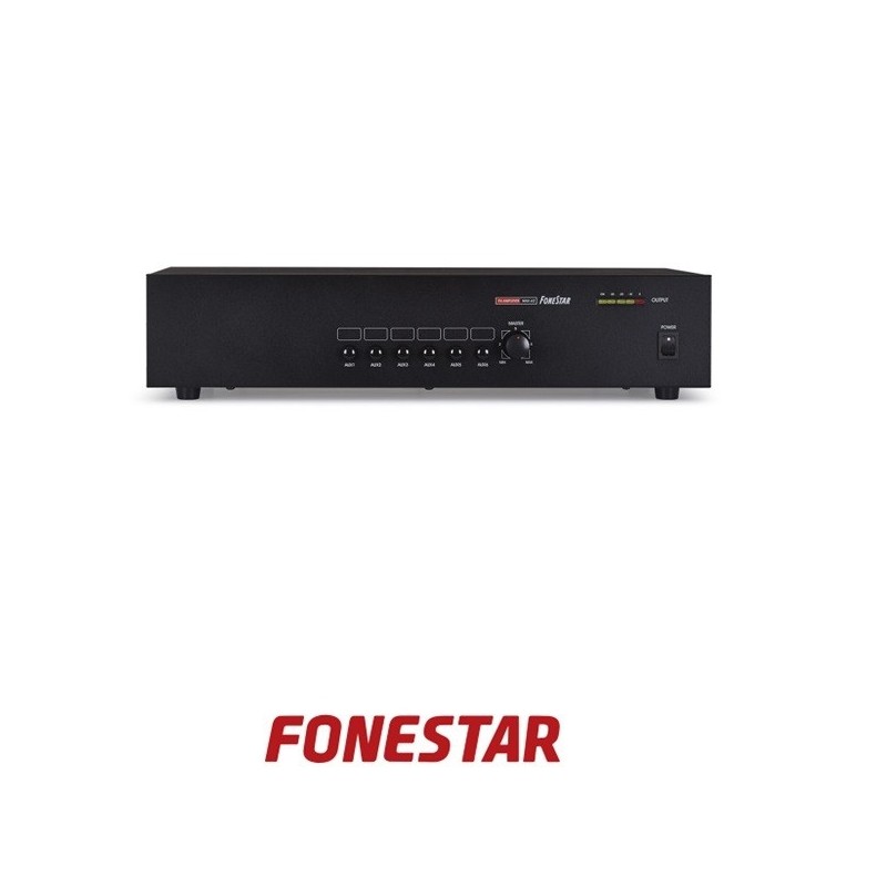 Amplificador de megafonía monozona 60W