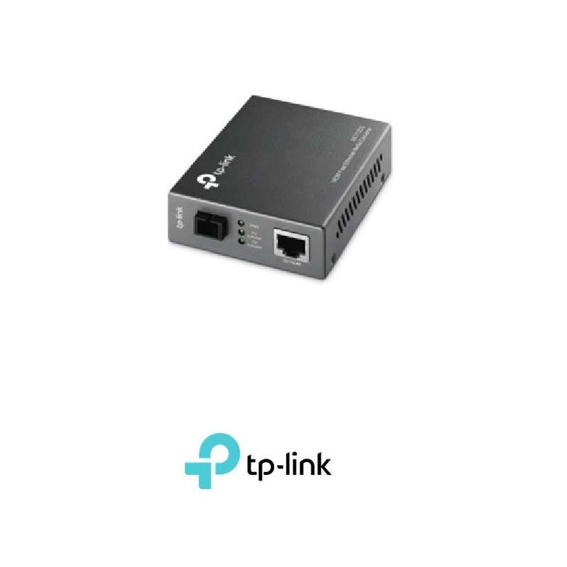 Convertidor TpLink RJ45 10100Mbps a fibra monomo