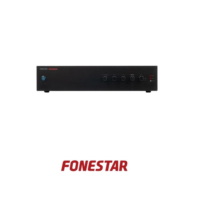 Amplificador 120w de megafonía monozona