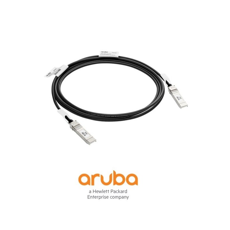 Aruba IOn 10G SFP to SFP 3m DAC Cable