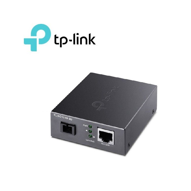 Convertidor TpLink de fibra bidireccional SC WDM