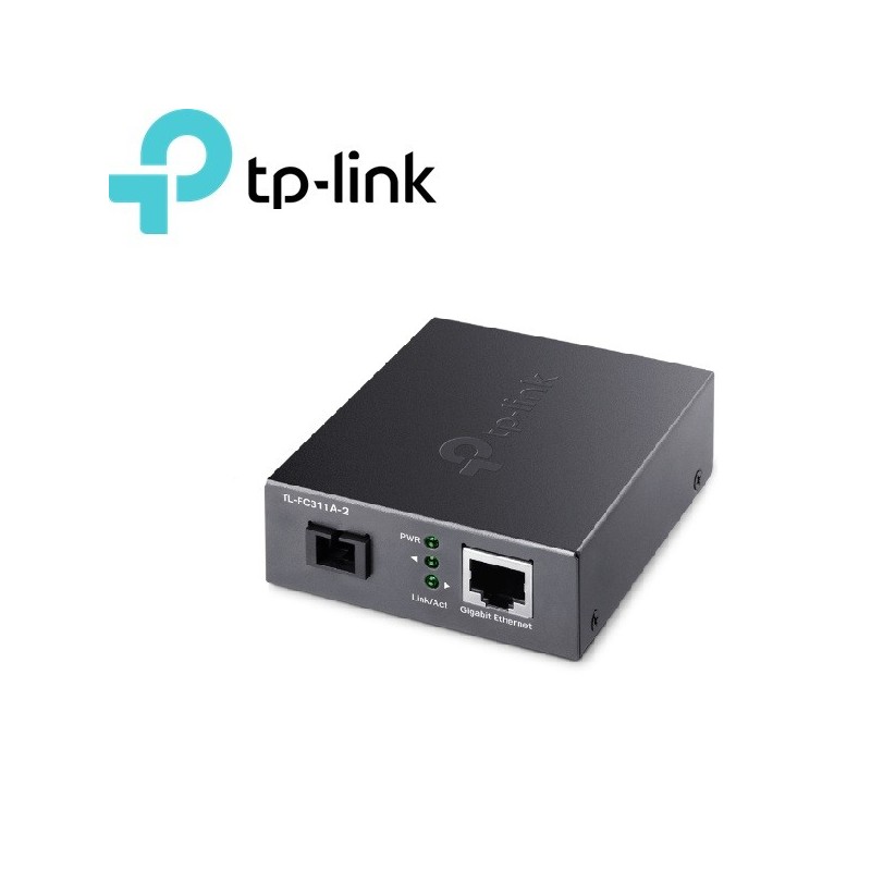 Convertidor TpLink 1 Puerto RJ45 de negociación a