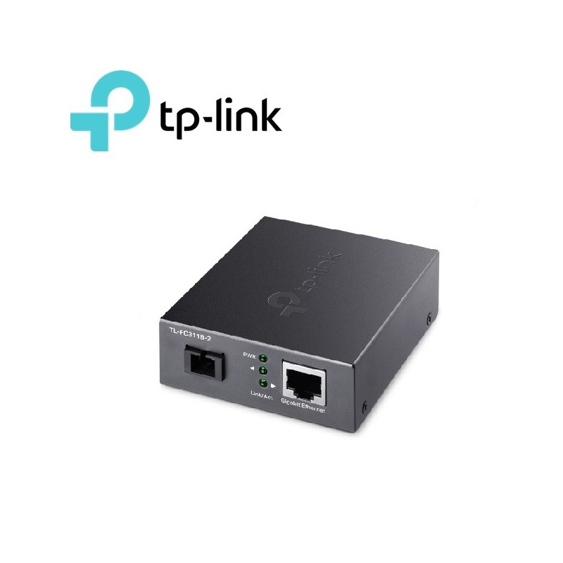 Convertidor TpLink 1 Puerto RJ45 de negociación a