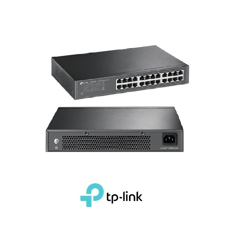 Switch TpLink Gigabit de 24 puertos para RackSob