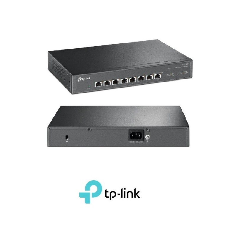 Conmutador TpLink multigigabit de 8 puertos 10GP