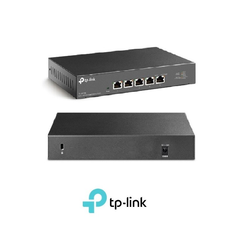 Conmutador TpLink de escritorio multigigabit de 5
