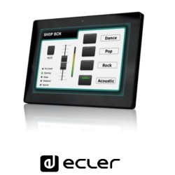 Panel táctil TFT de control remoto