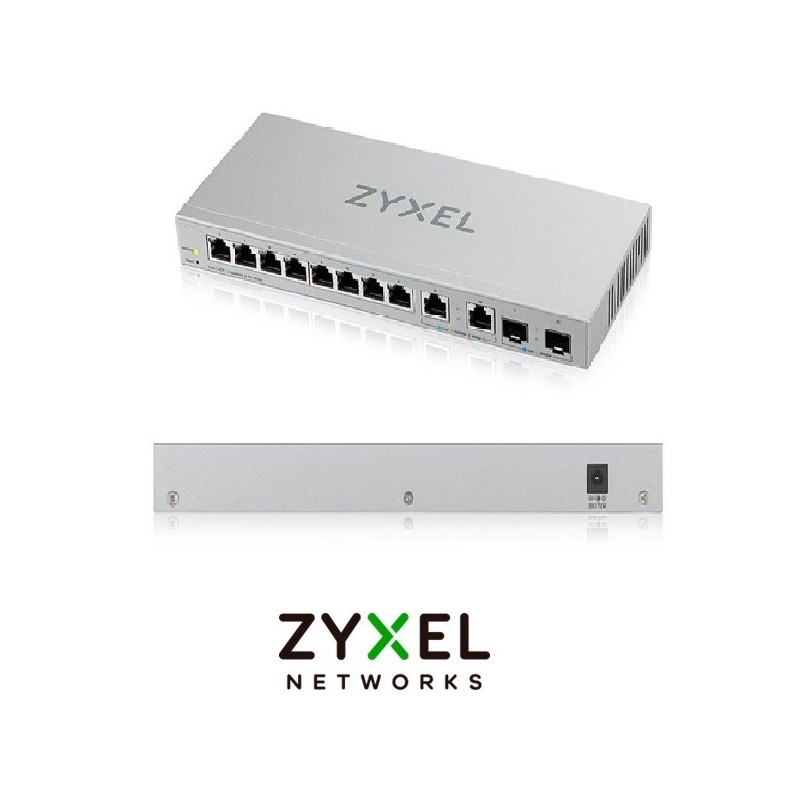 Swich Zyxel XGS121012 8Puertos Gigabit