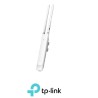 Punto de Acceso TpLink de exterior de banda dual AC1200 Qualcomm 867Mbps en 5GHz  300Mbps en 2,4GHz 1 puerto LAN Gigabit PoE 8023.af y PoE pasivo 2 Antenas Externas Resistente a Condiciones Ext