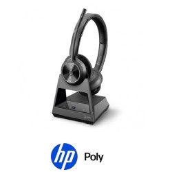 Auricular Inalámbrico Poly Savi 7320 Office para Microsoft 8D3J6AA Binaural Teléfono fijo y Ordenador