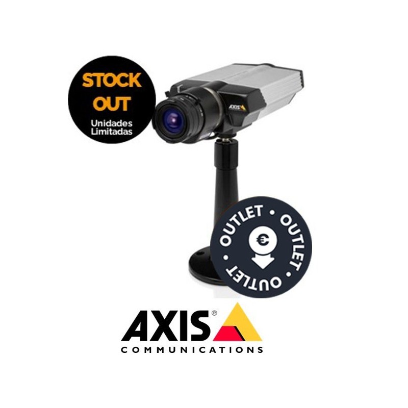 AXIS 223M 20 Megapixel 1/2,7" CCD Varifocal DCIris Megapixle Lens Auto Day Night Mode Up to 1600 x 1200 Resolution Up to 12 Frames per Second in 169 SIN ACCESORIOS OUTLET