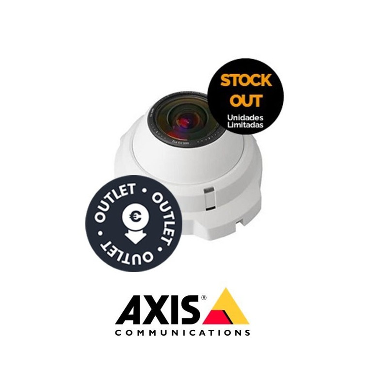 Axis PanTiltZoom Camera Without Moving Parts 3X Zoom 140 Degrees Pan and 105 Degrees Tilt Up to VGA  OUTLET  Stock Out