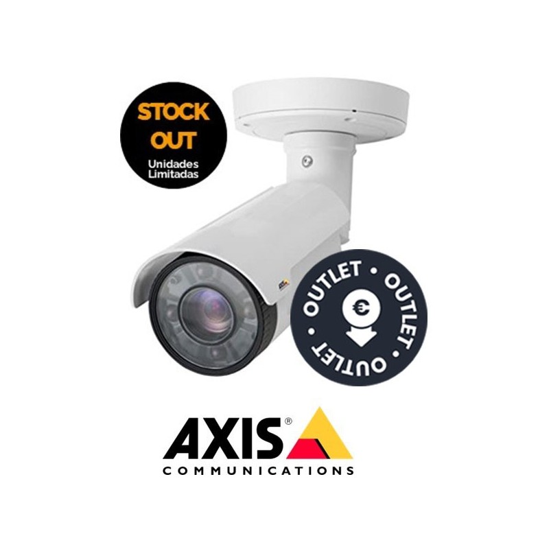 AXIS Q1765LE Outdoor IP66 and NEMA 4Xrated 1080p HDTV camera with 18x optical zoom auto focus and daynight mode Integrated IR LED illumination Multiple individually configurable H264 and Mo  OUTLET  NUEVO Stock Out.