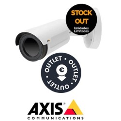 Axis Cámara de Red Térmica  Q1931E para exterior de 13mm , 30 fps, para montaje en pared y techo, clasificación IP66 e IP67, Resolución de 384x288 30 fps y ángulo de visión 28 Admite ONVIF H264 Audio Almacenamientp Local