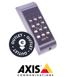 AXIS A4011E Reader A4011E Reader is a generic touchfree reader with keypad and illuminated symbols It is a perfect match to the Network Door Controler A1001 The reader is intended for both