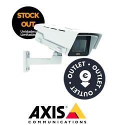 Axis 0763001 Outdoor 5MP resolution daynight fixed box camera providing Forensic WDR and Lightfinder for demanding light conditions Includes an IR corrected varifocal 2,8-8,5 mm F12 Piris lens and  OUTLET  NUEVO Stock Out