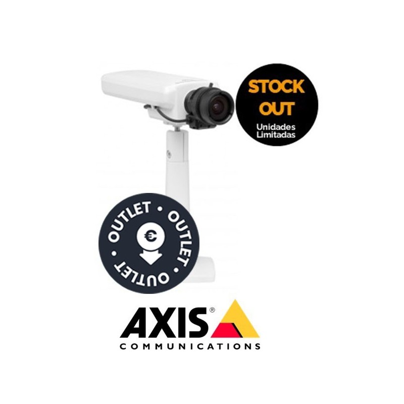 AXIS P1365 MK II HDTV 1080P Resolution Day Night Fixed Camera with CS Mount Varifocal 2,8-8mm PIris Lens and Remote Back Focus Camera also Suppot DCIris Lenses Multiple Individually Configurable H264 AND M  OUTLET  NUEVO Stock Out