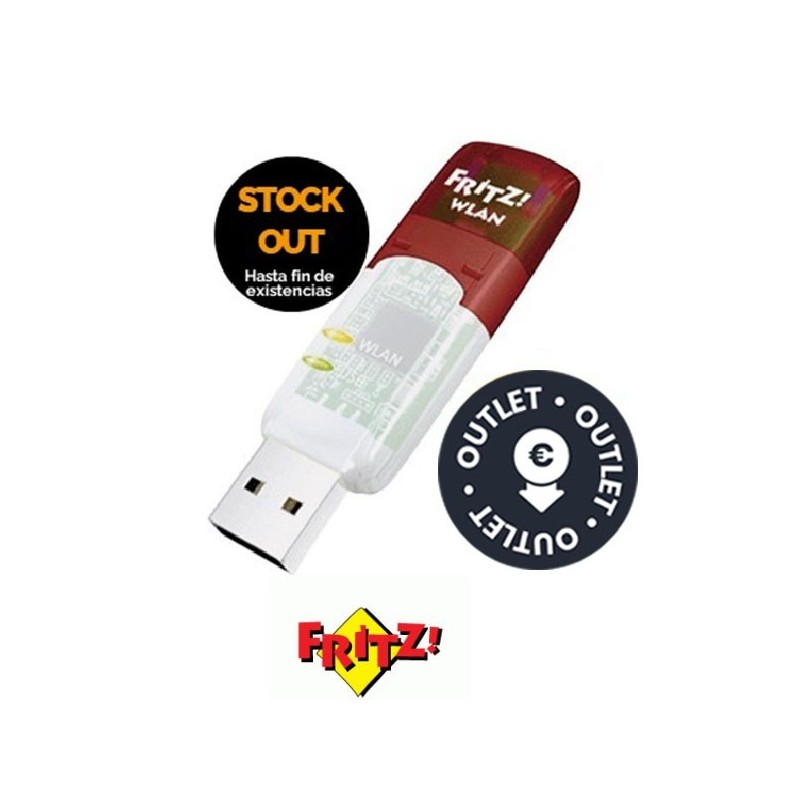 AVM FRITZWlan USB Stick v2  OUTLET  Stock Out