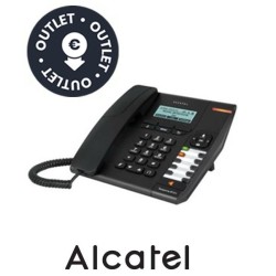 Teléfono Alcatel Temporis IP 151 SIP PoE Negro  OUTLET  Sin caja original  2 unidades Con Pantalla 10/100 sin fuente de alimentación.
