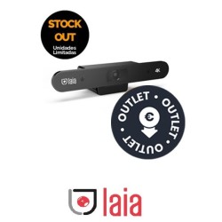 Cámara Laiatech USB C BH 4K AI Reconocimiento y Enfoque Facial Automático 2 micrófonos digitales Conteo de personas Conexión USB C 30 con video 4K a 30fps y 1080P a 60fps  Outlet  Nuevo   STOCK OUT