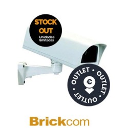 Carcasa exterior Brickcom con calefactor para cámara fija Medidas W90 x H70 x L240mm  Stock Out  OUTLET
