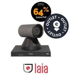 Cámara 4K PTZ 10X Zoom Optico USB 3.0, HDMI, RJ45, POE, CVBS, Utilizado para pruebas  OUTLET  1 unidad