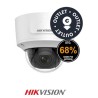 Cámara Hikvision minidomo de tecnología IP y resolución 2 Megapixeles 1920x1080 25ips  Óptica varifocal 2,8-12mm motorizada  OUTLET