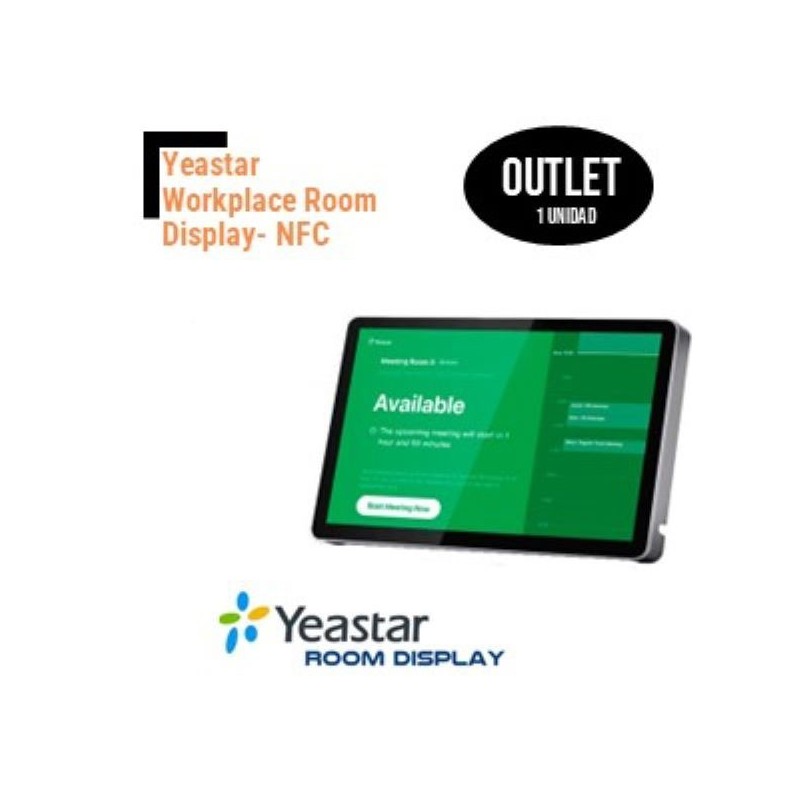 Yeastar Workplace Room Display NFC  OUTLET  Stock Out Usado para pruebas