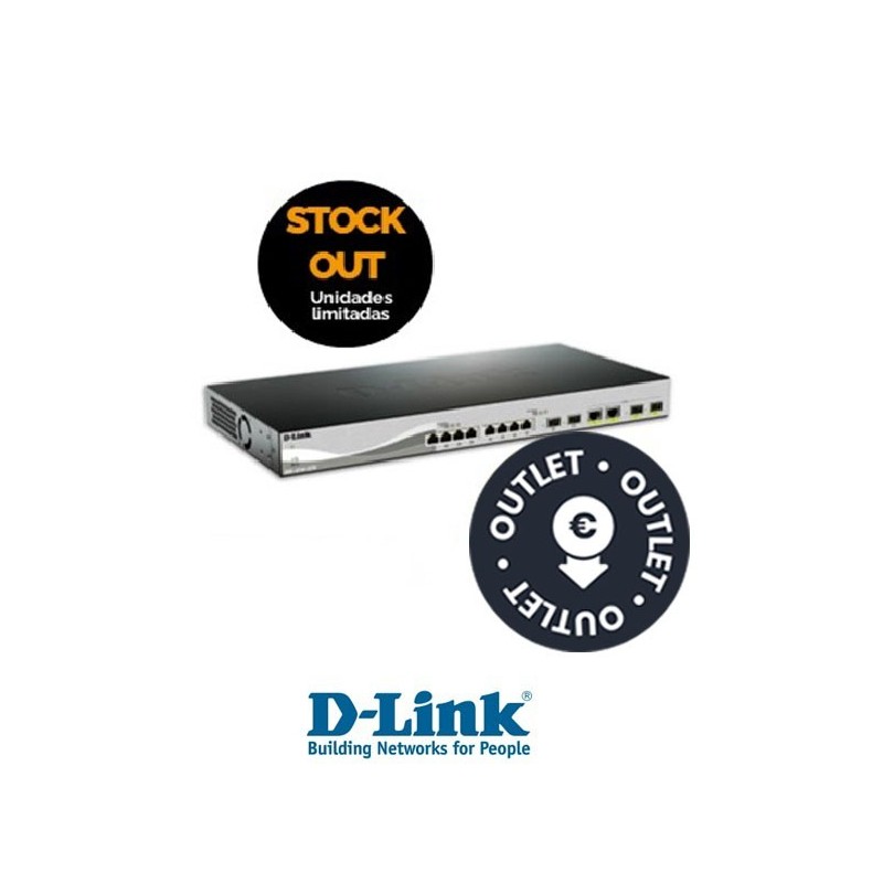 Switch Dlink DXS-1100-16SC L2 16 Port switch including 14x10G SFP