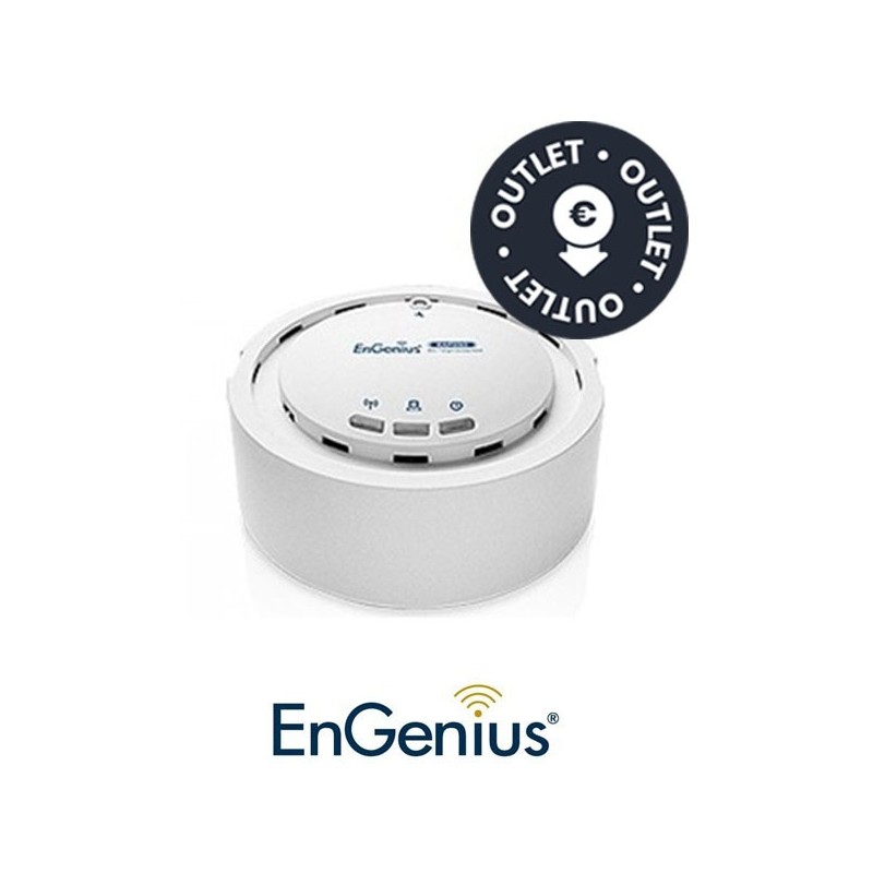 Engenius AP 80211BGN  300Mbps  GBE Ethernet Lan Port  Up to 29DBM  Integrated 5DBI Antenna  8023AF Support Modes APWDS  OUTLET  Stock Out