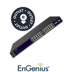 Engenius Switch 24 Port 100/1000 Mbps Smart PoE 185W4S  OUTLET  Stock Out