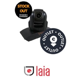Cámara Laia USB PTZ Negra con Micrófono 3X Óptica Zoom  Outlet  Nuevo  STOCK OUT  PROMO 2X1