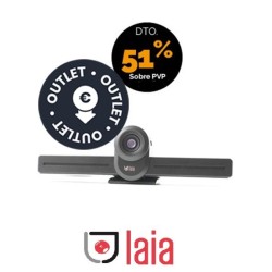 Telepresencia Laiatech Todo en uno Plug and play Full HD Optica Wide Multitecnologia  Utilizado para pruebas  Sin caja original  OUTLET