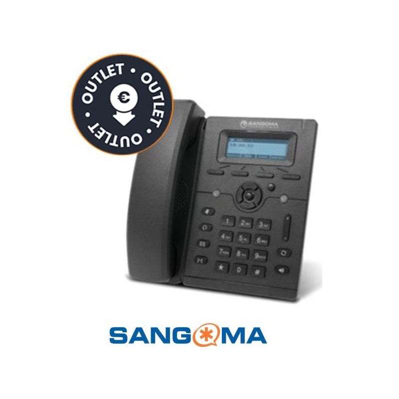 Sangoma S206 Phone OUTLET  Unidades Limitadas 3 meses garantía