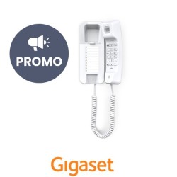 Teléfono Góndola Gigaset Desk 200 Blanco Sobremesa o Pared con 10 teclas de marcación rápida