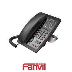 Teléfono WIFI IP FANVIL H3W Negro con Wifi ,2 líneas SIP, WiFi 2,4G Integrado, Puertos de red duales, Puerto USB, PoE integrado x1 Estándar A Sólo se utiliza para la carga de teléfonos móviles. Sin fuente de alimentación AC.