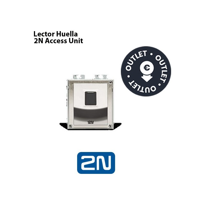 2N Access Unit  Fingerprint reader external fingerprint reader  9137423E needed for installation  OUTLET  ULTIMAS UNIDADES