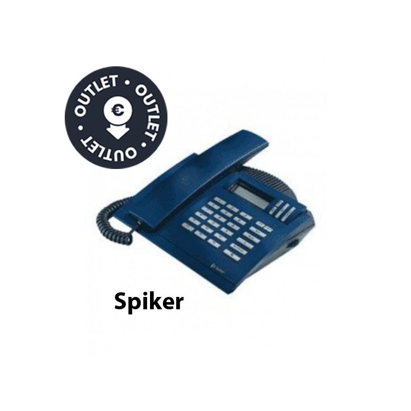 Teléfono Spiker Analógico TP126 Color Turquesa  STOCK OUT  Unidades limitadas