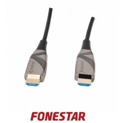 Cable activo HDMI Fonestar por Fibra optica 30m