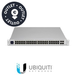 Ubiquiti UniFi Gigabit Switch con 48 puertos capa 2 y capa 3 Incluye autosensing 8023at PoE y 8023bt PoE 40 puertos PoE y 8 puertos PoE RJ45 STOCK OUT  Precio valido para unidades en stock