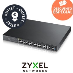 Switch Zyxel L2 24 puertos 10/100/1000 Base T 4 puertos 1000 Base T SFP