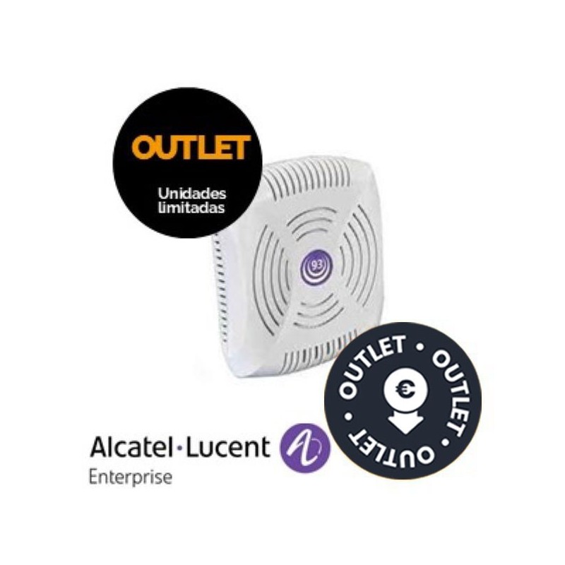 Alcatel Lucent OAWAP93 OmniAccess AP93 Wireless Access Point 80  Sin caja  Usado para pruebas  Pueden tener marcas de uso  OUTLET