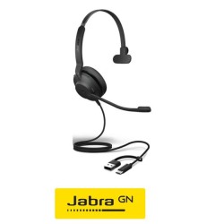 Auricular Jabra Evolve2 30 SE Monoaural USB A/C Microsoft